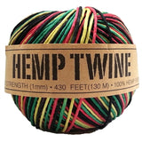 Rasta 100% Hemp Twine Ball 1mm
