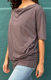 Organic Scoop Neck Tunic - Women
