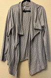 Blue Shibori Organic Wrap Top - Women
