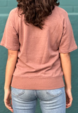 Women French Terry Short Sleeve Sweatshirt